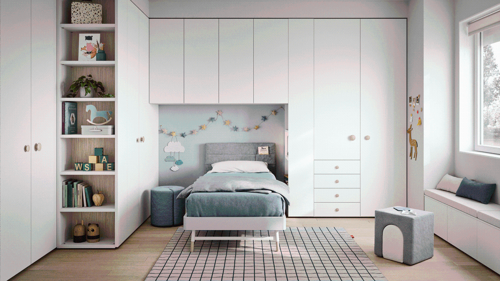 Camerette Battistella NIDI KIDS