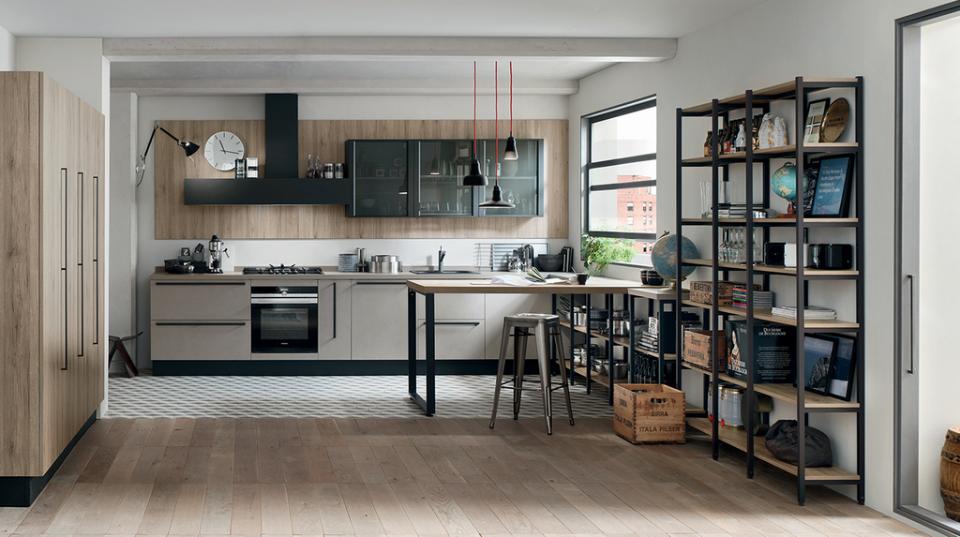 cucine con penisola Veneta Cucine
