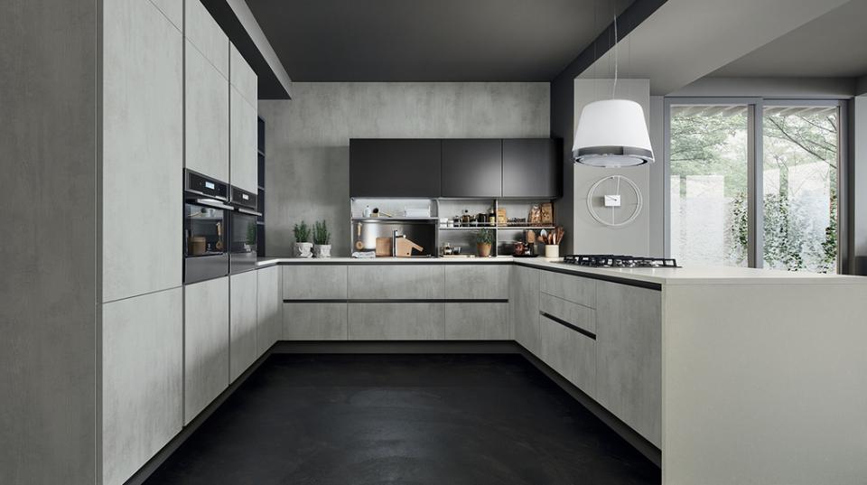 cucine con penisola Veneta Cucine