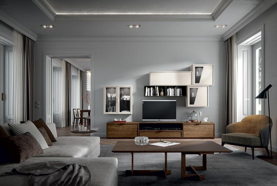 Pareti su misura Mobilgam, Fimar, Dall'Agnese, Cattelan. Pareti attrezzate