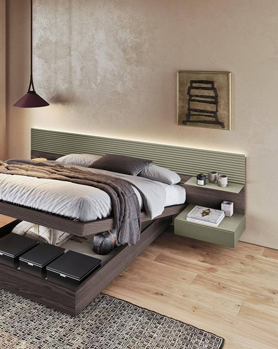 Zona Notte Moderna 25\26 Mobilgam, Fimar, Dall'Agnese, Cattelan. Letti novità 25\26