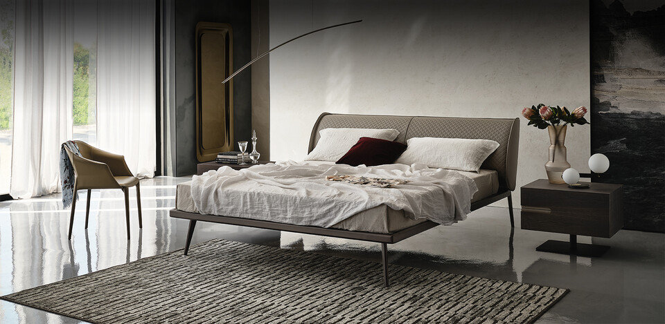 Zona Notte Moderna 25\26 Mobilgam, Fimar, Dall'Agnese, Cattelan. Letti novità 25\26