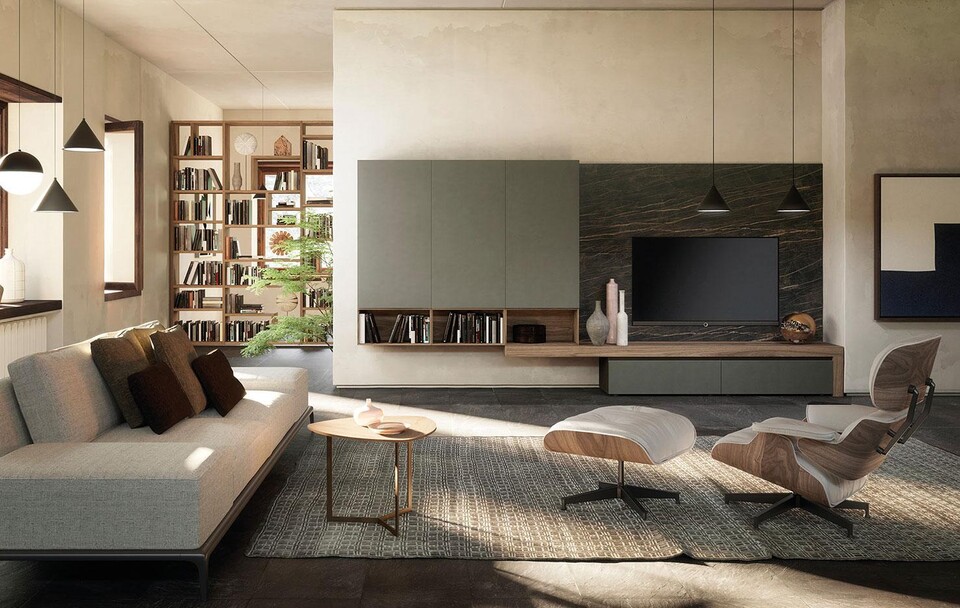 Pareti su misura Mobilgam, Fimar, Dall'Agnese, Cattelan. Pareti attrezzate