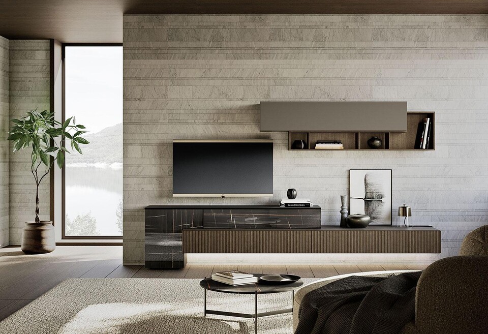 Pareti su misura Mobilgam, Fimar, Dall'Agnese, Cattelan. Pareti attrezzate