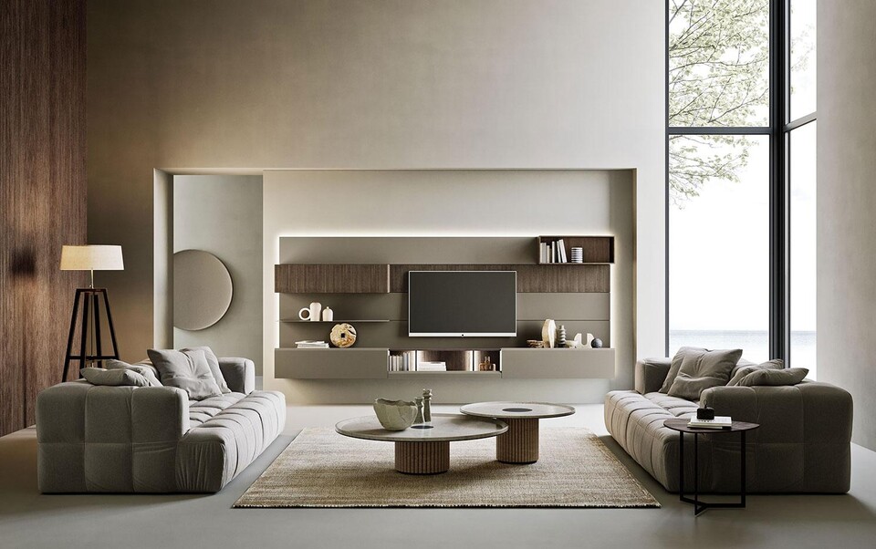 Pareti su misura Mobilgam, Fimar, Dall'Agnese, Cattelan. Pareti attrezzate