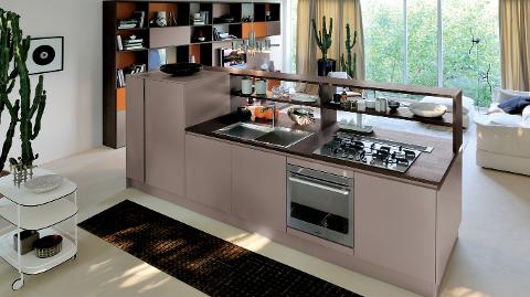 cucine con penisola Veneta Cucine