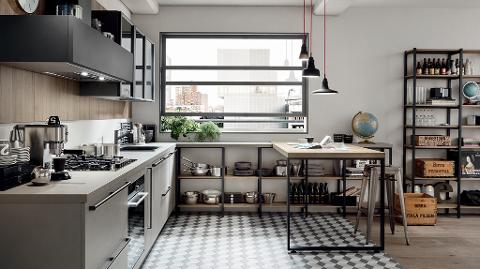 cucine con penisola Veneta Cucine