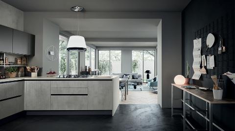 cucine con penisola Veneta Cucine