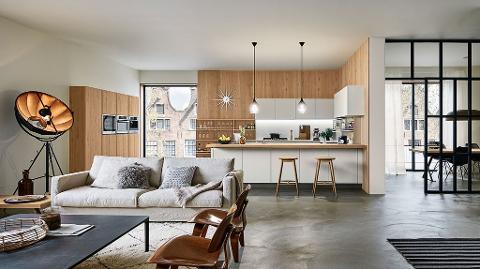 cucine con penisola Veneta Cucine