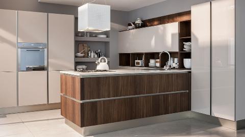 cucine con penisola Veneta Cucine