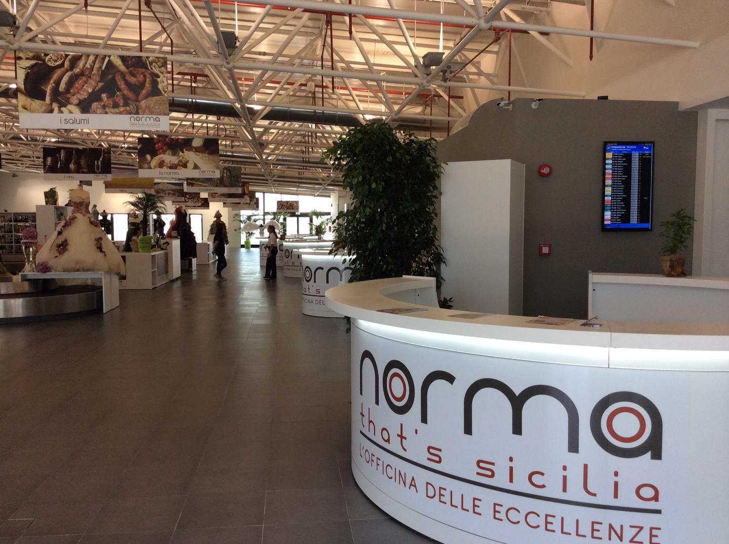 Norma L'OFFICINA DELLE ECCELLENZE SAC Aereoporto Fontanarossa di Catania CIR srl