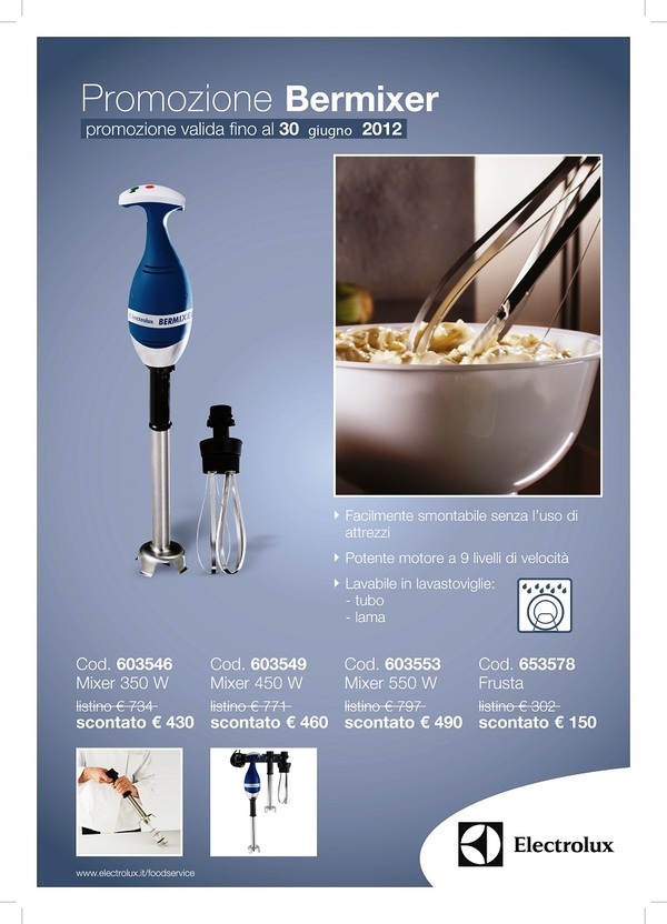 Mixer electrolux Electrolux Promozione Bermixer