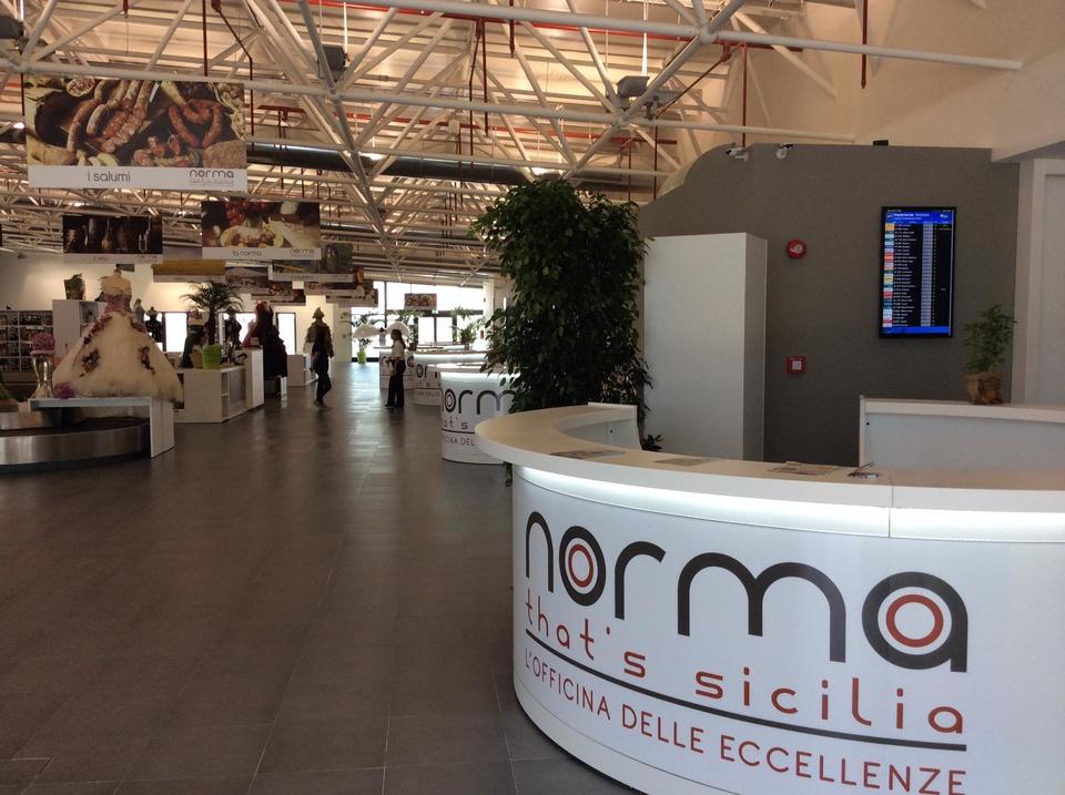 Norma L'OFFICINA DELLE ECCELLENZE SAC Aereoporto Fontanarossa di Catania CIR srl