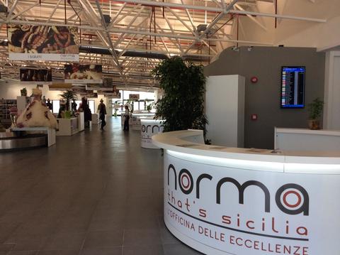 Norma L'OFFICINA DELLE ECCELLENZE SAC Aereoporto Fontanarossa di Catania CIR srl