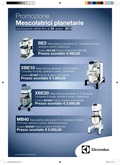 Mescolatrici Planetarie  electrolux Electrolux Promozione Mescolatrici