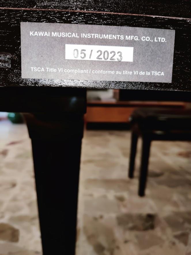 NUOVISSIMO ARRIVO PIANOFORTE QUARTO  CODA KAWAI GL 10
