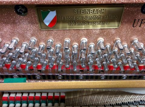 NUOVO PIANOFORTE VERTICALE STEINBACH 118