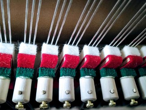 NUOVO PIANOFORTE VERTICALE RITMULLER RS 130