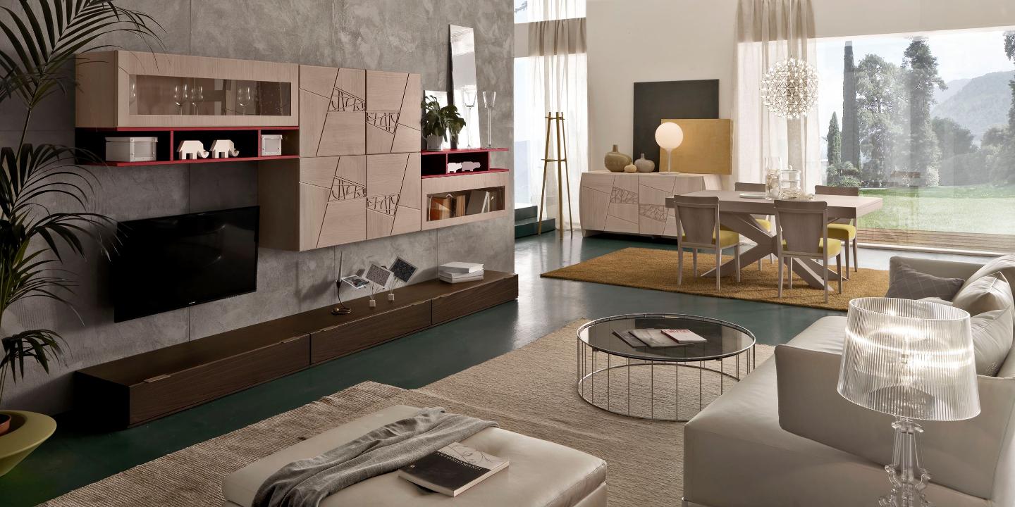 PARETE ATTREZZATE MODERNE