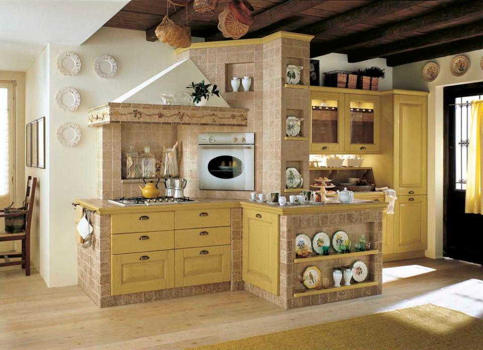 CUCINE IN MURATURA