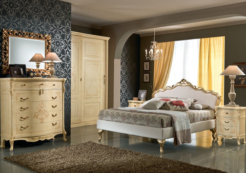 CAMERE DA LETTO PATINATE