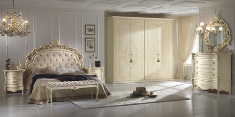 CAMERE DA LETTO PATINATE