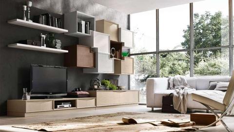 PARETE ATTREZZATE MODERNE