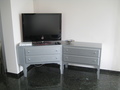 Mobile porta TV Chiaramonte Ragusa Sicilia Mobilificio Casmene Rovere Laccato Argento