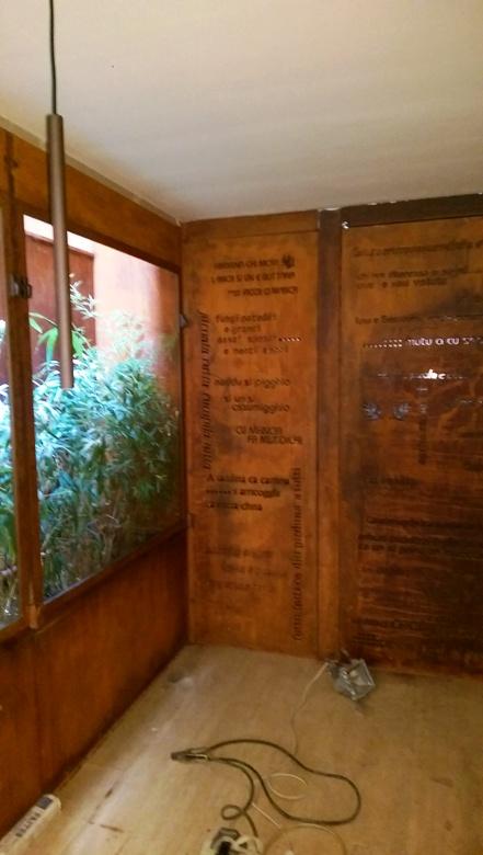 LAVORAZIONE CORTEN