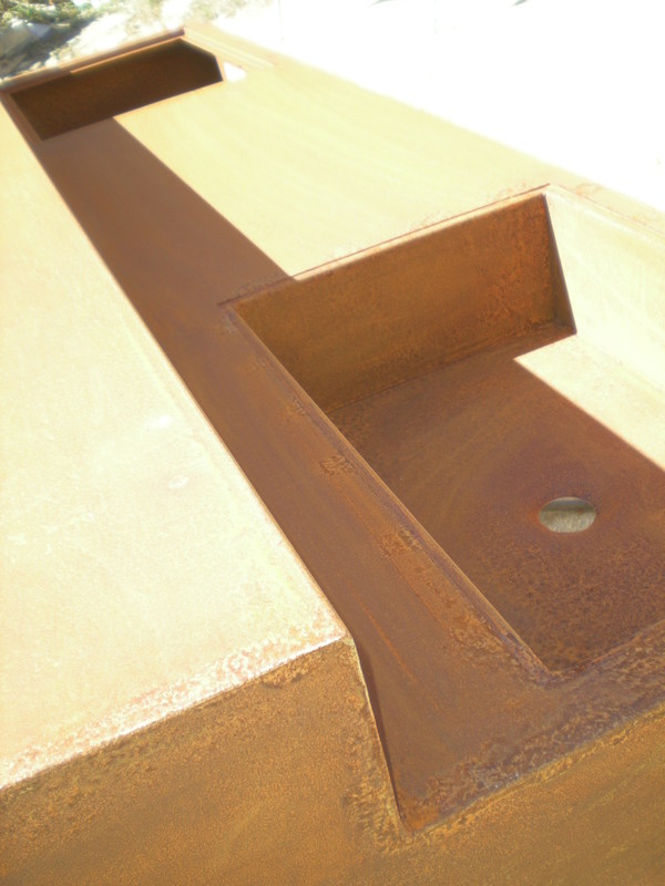 BARBECUE IN LAMIERA CORTEN