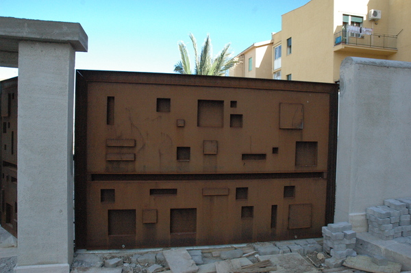 CANCELLI IN LAMIERA CORTEN