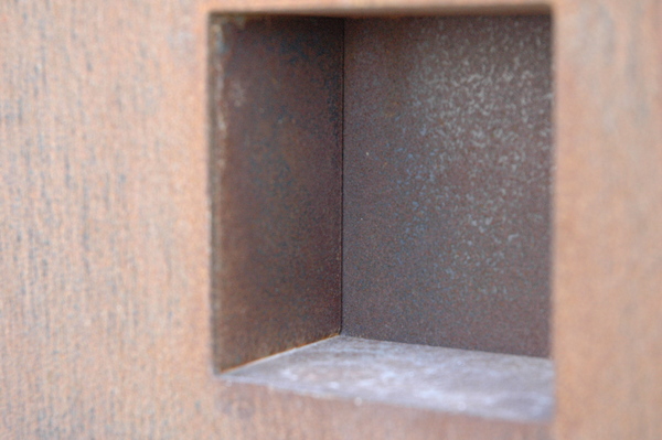 CANCELLI IN LAMIERA CORTEN