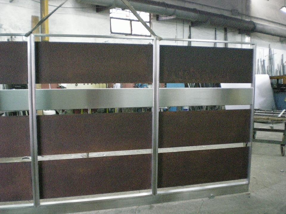 CANCELLI IN LAMIERA CORTEN