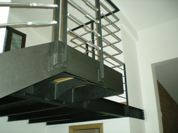 SCALA IN FERRO Fascia Laterale