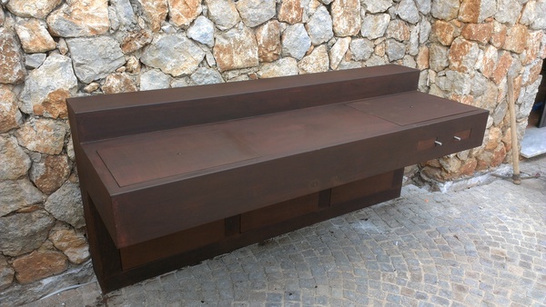 BARBECUE IN LAMIERA CORTEN