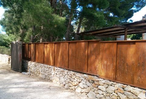 LAVORAZIONI IN CORTEN