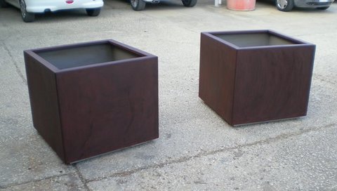 FIORIERE IN CORTEN