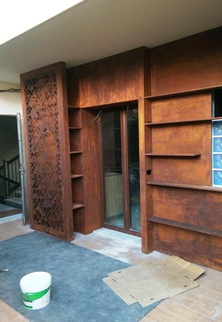 LAVORAZIONI IN CORTEN