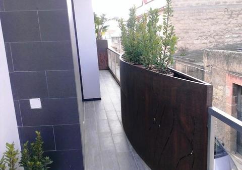 BALAUSTRE IN LAMIERA CORTEN