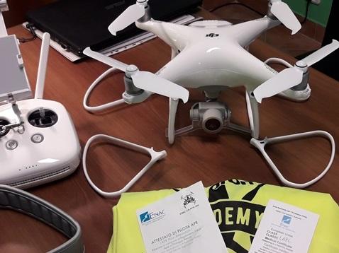 Applicazioni e rilievi con drone