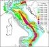 Nuova mappa della sismicità dell'Italia dell'INGV