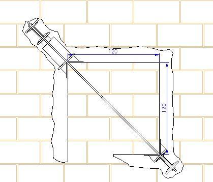 Prova di compressione diagonale su pannello di muratura