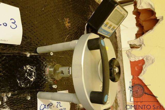 Prove su interventi di rinforzo con materiali fibrorinforzati (FRP)