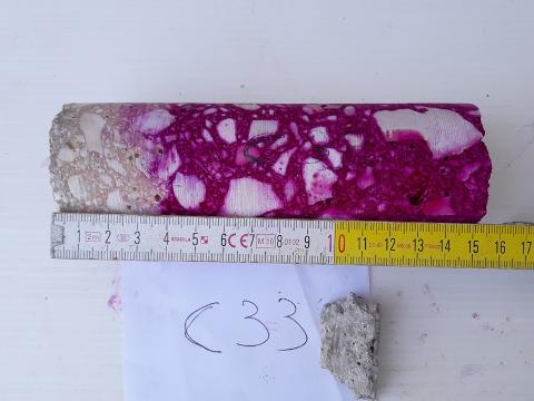 Determinazione della profondità di carbonatazione