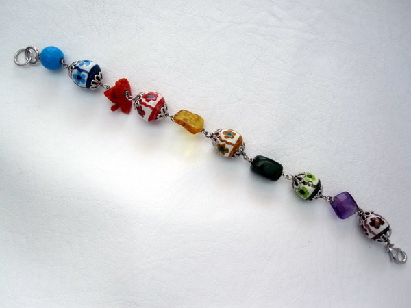 Bracciale artigianale Le MeraBiglie Multicolor