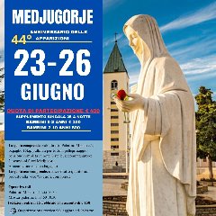 MEDJUGORJE 2025  VOLO DIRETTO DA PALERMO