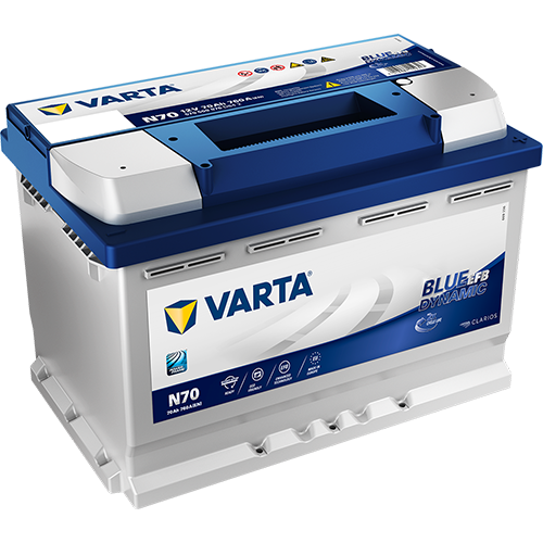 Batteria Start Stop EFB 70AH 760A VARTA 570 500 076 - Alcamo (Trapani)