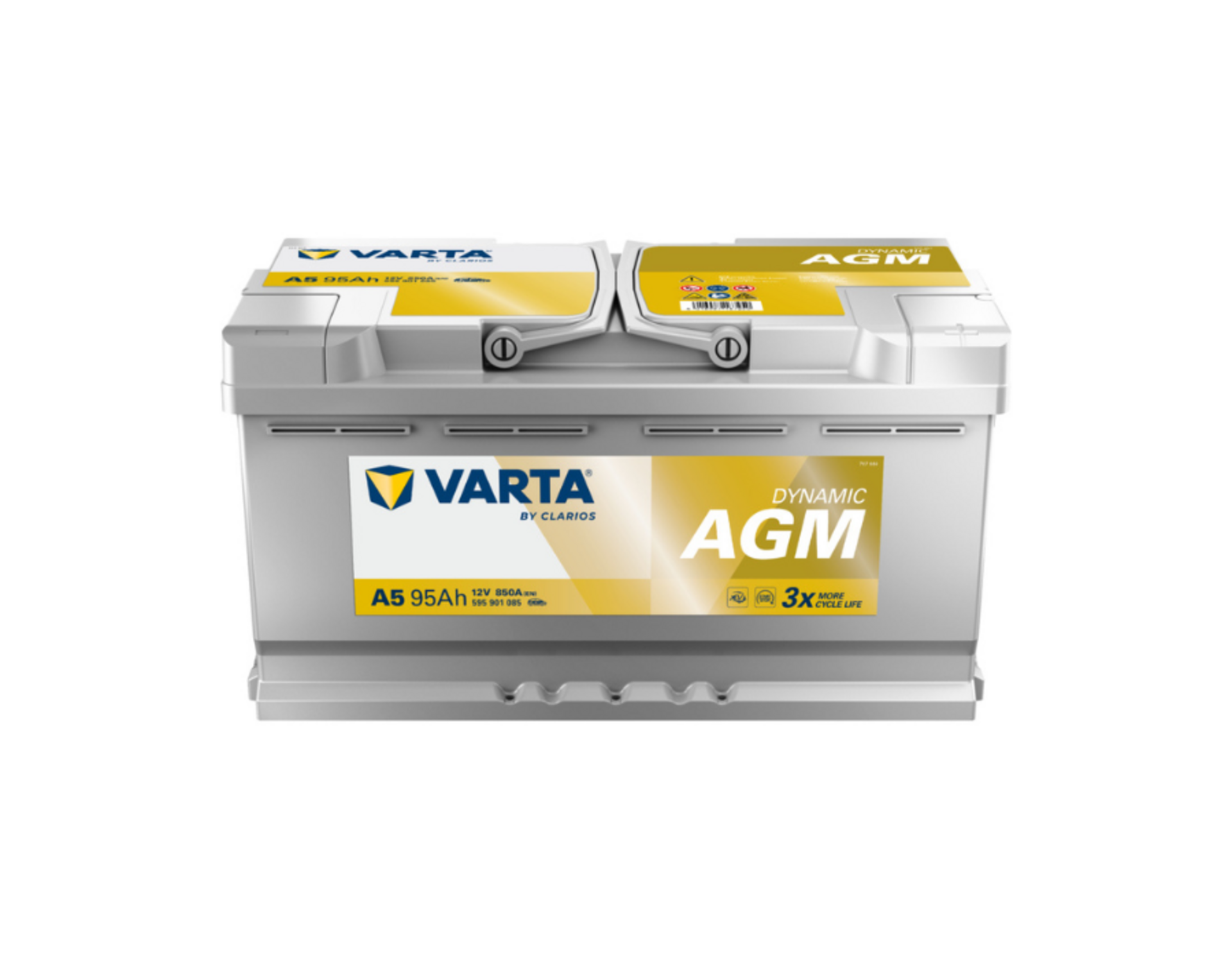 Batteria AGM Start-Stop plus 95AH 850A VARTA