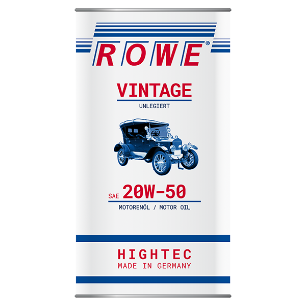 OLIO MOTORE MINERALE VINTAGE 20W50  ROWE API SA