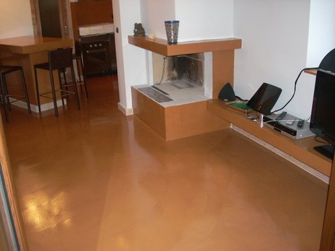 Pavimenti in Resina Spatolati per esterni e interni in Sicilia